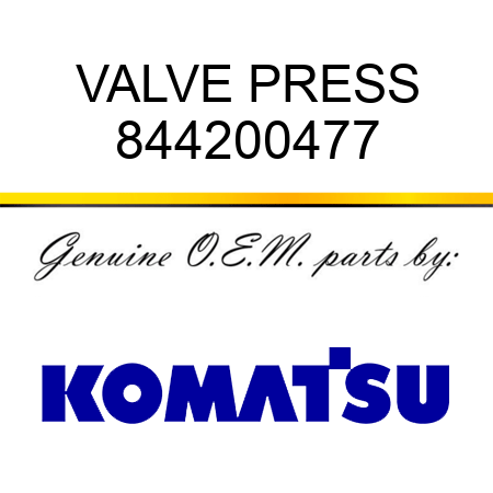 VALVE PRESS, 844200477