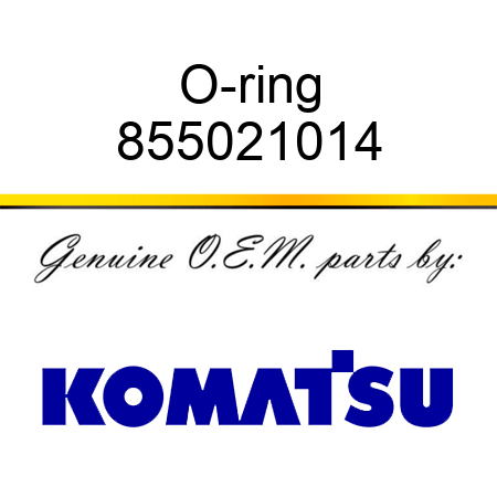 O-ring 855021014