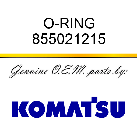 O-RING 855021215