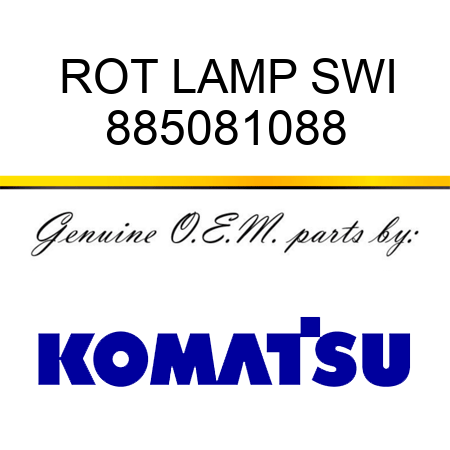 ROT LAMP SWI 885081088