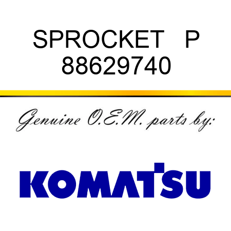 SPROCKET   P 88629740
