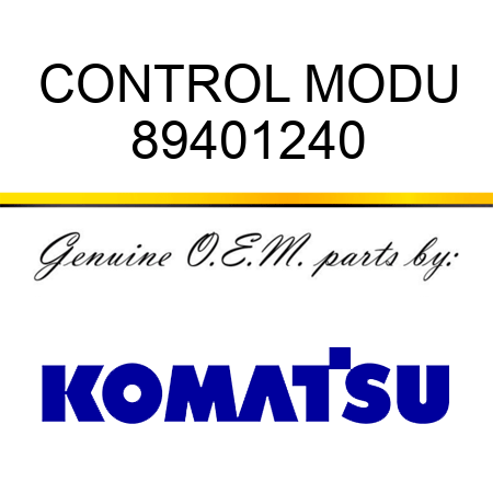 CONTROL MODU 89401240