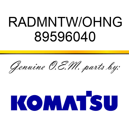RADMNTW/OHNG 89596040