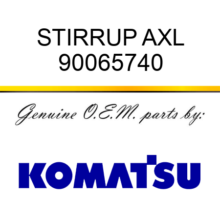STIRRUP, AXL 90065740