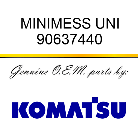 MINIMESS UNI 90637440