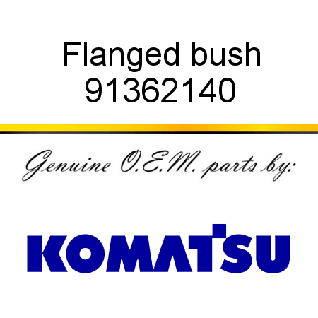 Flanged bush 91362140