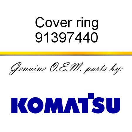 Cover ring 91397440