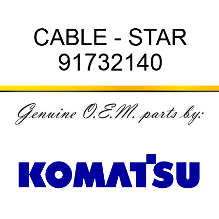 CABLE - STAR 91732140