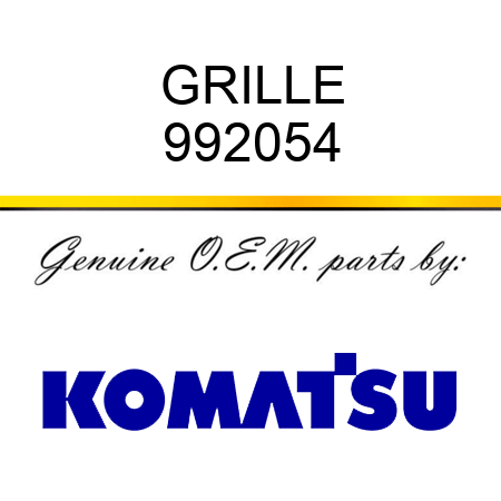 GRILLE 992054