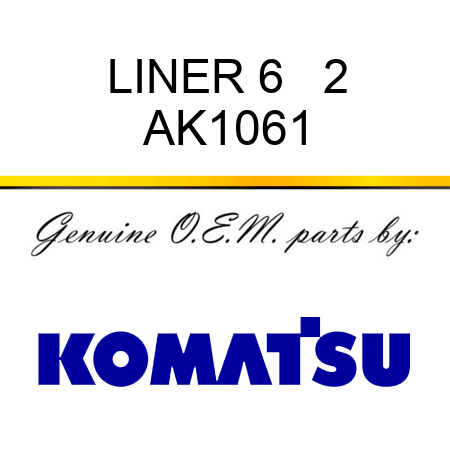 LINER 6   2 AK1061