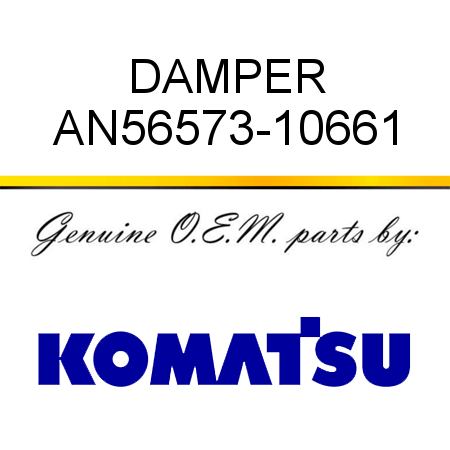DAMPER AN56573-10661