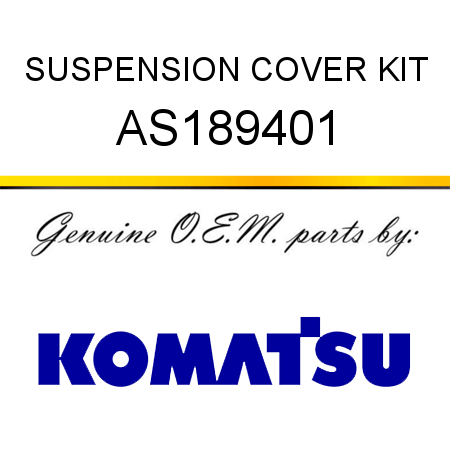 SUSPENSION COVER KIT AS189401