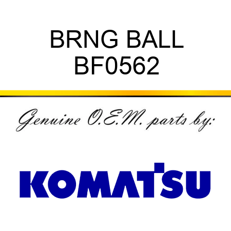 BRNG, BALL BF0562