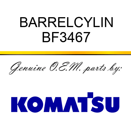 BARREL,CYLIN BF3467