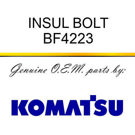 INSUL BOLT BF4223