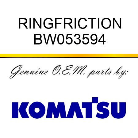 RING,FRICTION BW053594