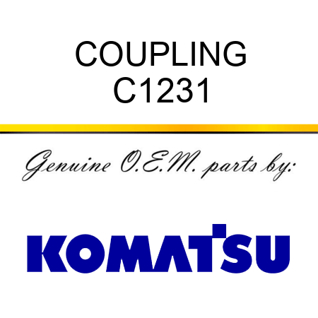 COUPLING C1231