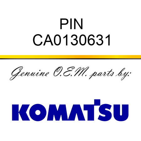 PIN CA0130631