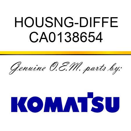 HOUSNG-DIFFE CA0138654