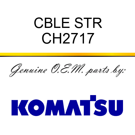CBLE STR CH2717