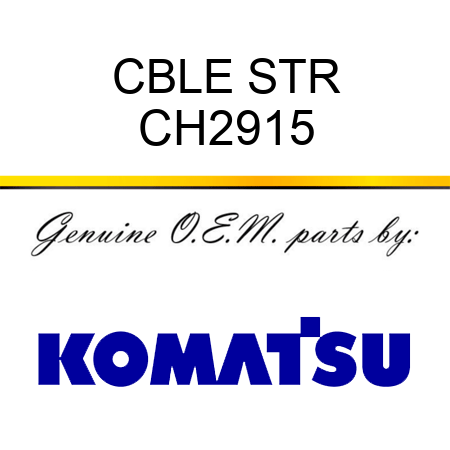 CBLE STR CH2915