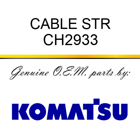 CABLE STR CH2933