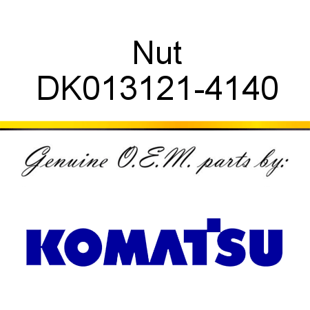 Nut DK013121-4140