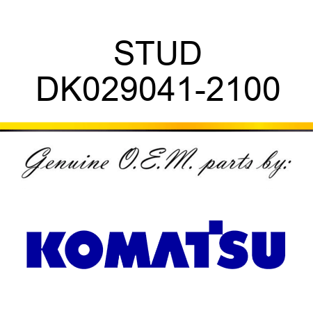 STUD DK029041-2100