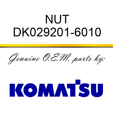 NUT DK029201-6010