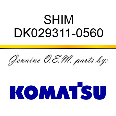SHIM DK029311-0560