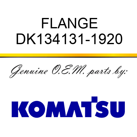 FLANGE DK134131-1920