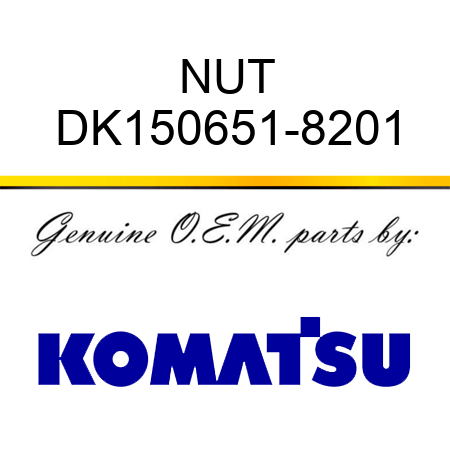 NUT DK150651-8201