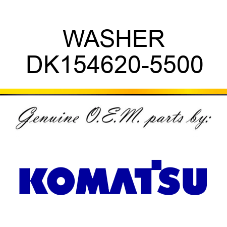 WASHER DK154620-5500