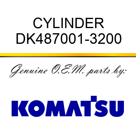 CYLINDER DK487001-3200