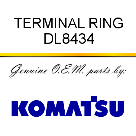 TERMINAL, RING DL8434