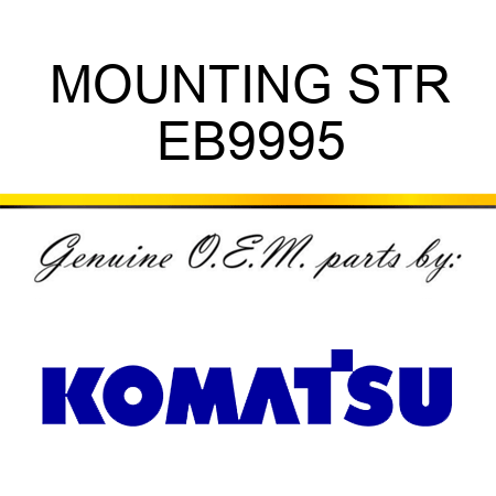 MOUNTING STR EB9995