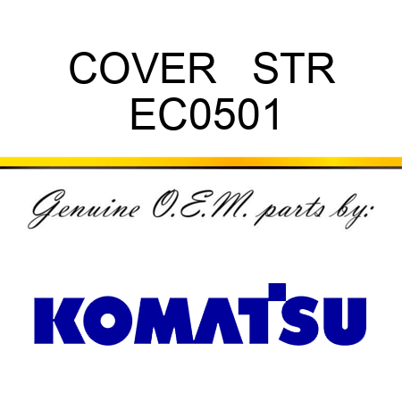 COVER   STR EC0501