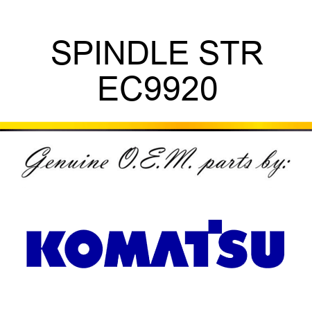 SPINDLE STR EC9920