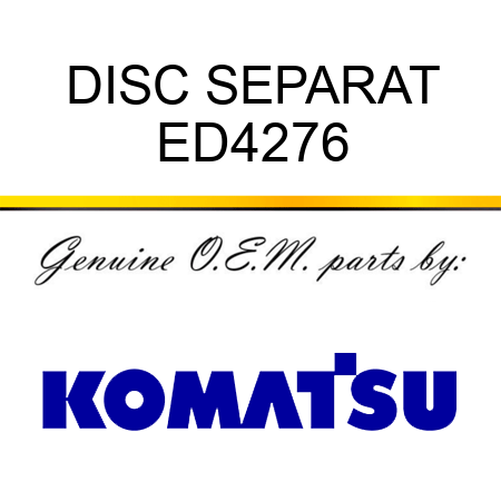 DISC SEPARAT ED4276