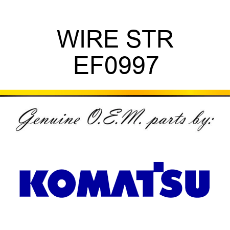 WIRE STR EF0997
