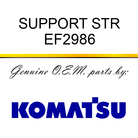 SUPPORT STR EF2986