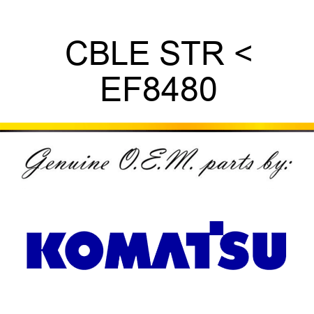 CBLE STR < EF8480