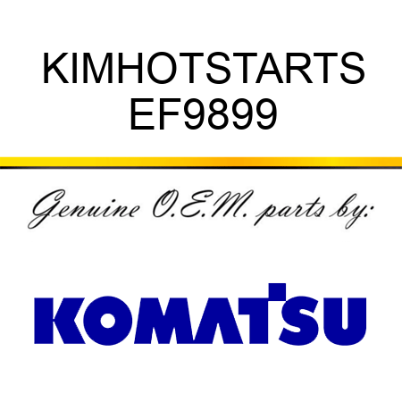 KIMHOTSTARTS EF9899