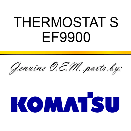 THERMOSTAT S EF9900
