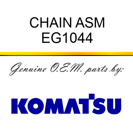 CHAIN ASM EG1044
