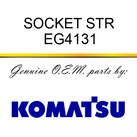 SOCKET STR EG4131