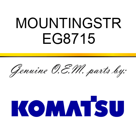 MOUNTINGSTR EG8715