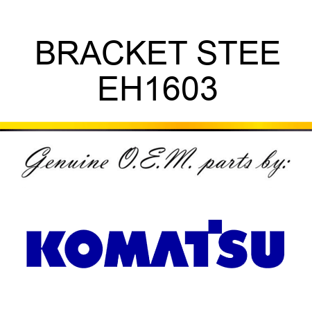 BRACKET STEE EH1603