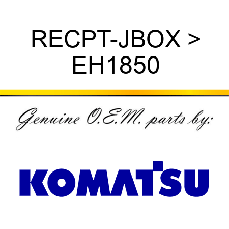 RECPT-JBOX > EH1850