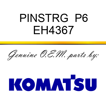 PIN,STRG  P6 EH4367